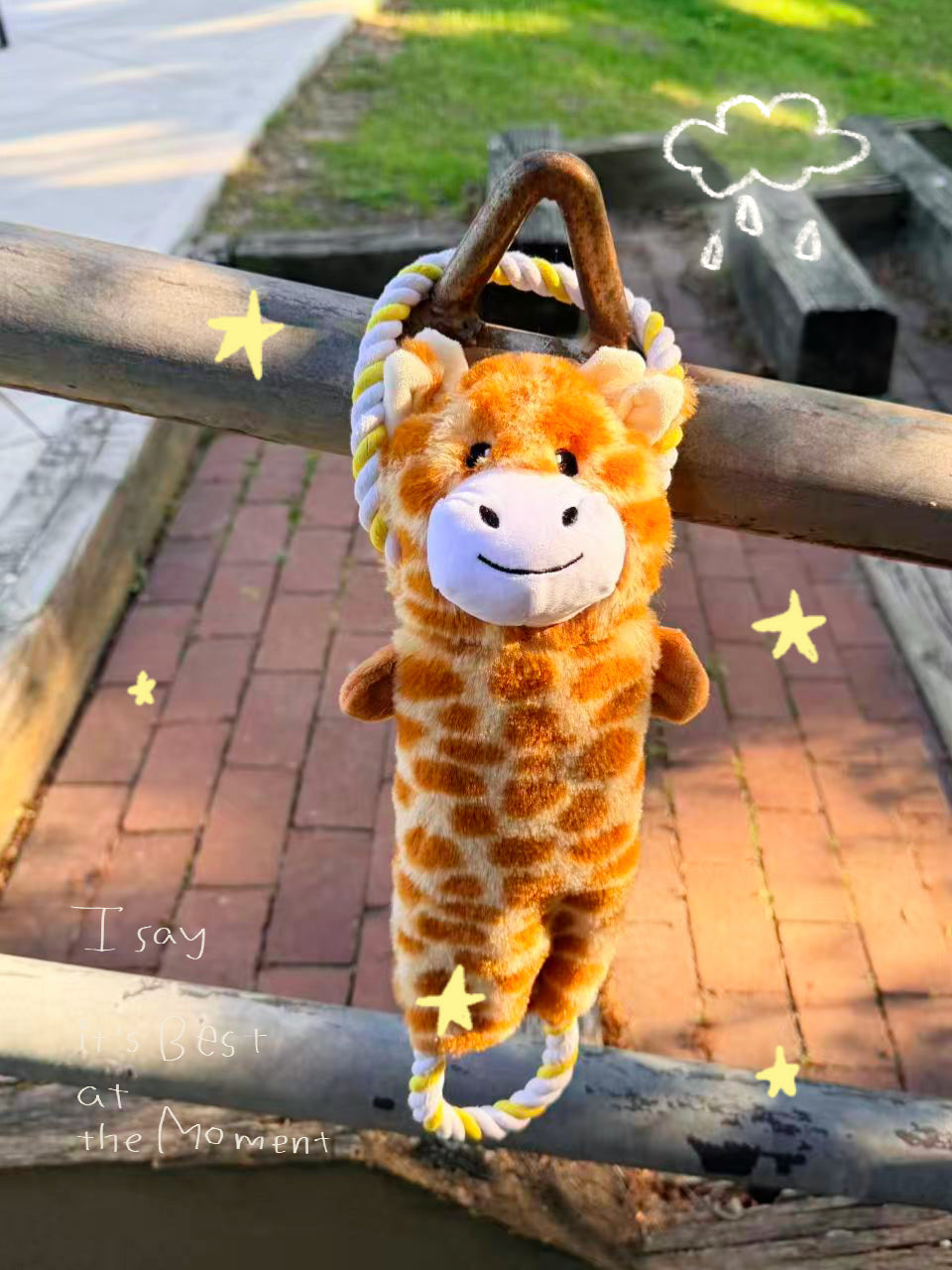 Safari Interactive Rope Plush