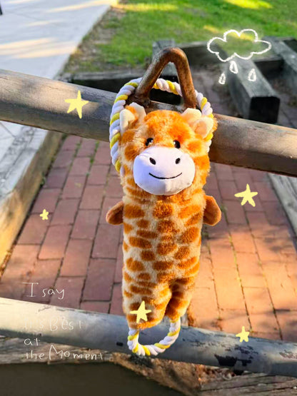 Safari Interactive Rope Plush