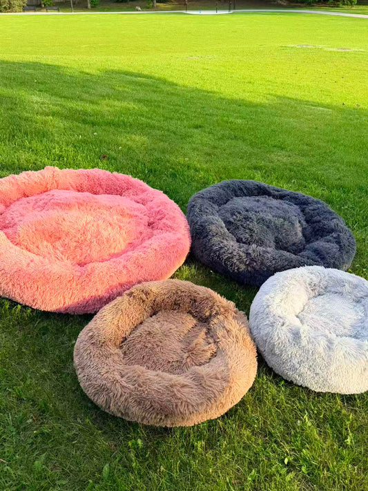 CloudComfort Calming Donut Pet Bed