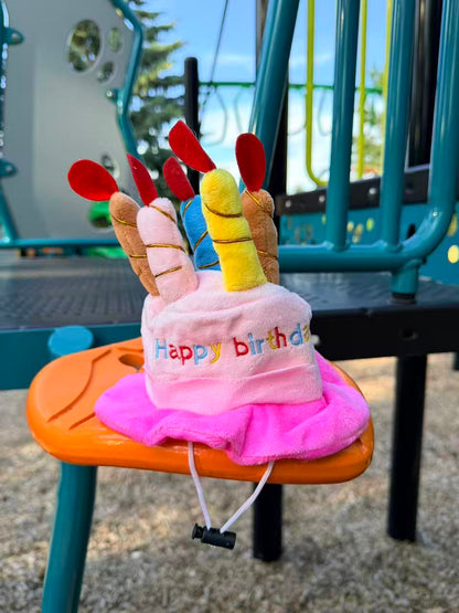 Birthday Cake Pet Hat