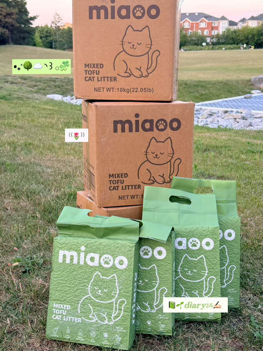 Premium Tofu Cat Litter